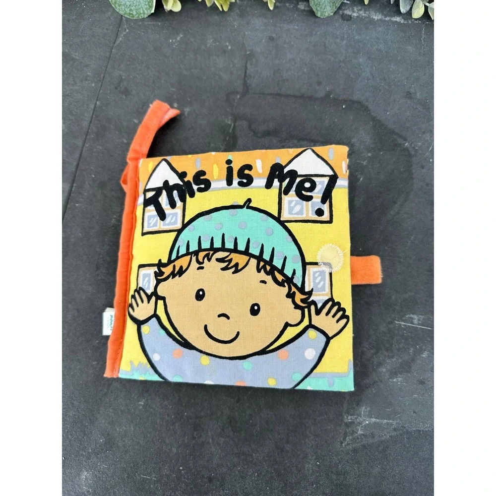 Jellycat This Is Me! Soft activity cloth baby book